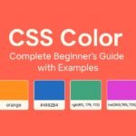 CSS Color: Complete Beginner’s Guide with Examples